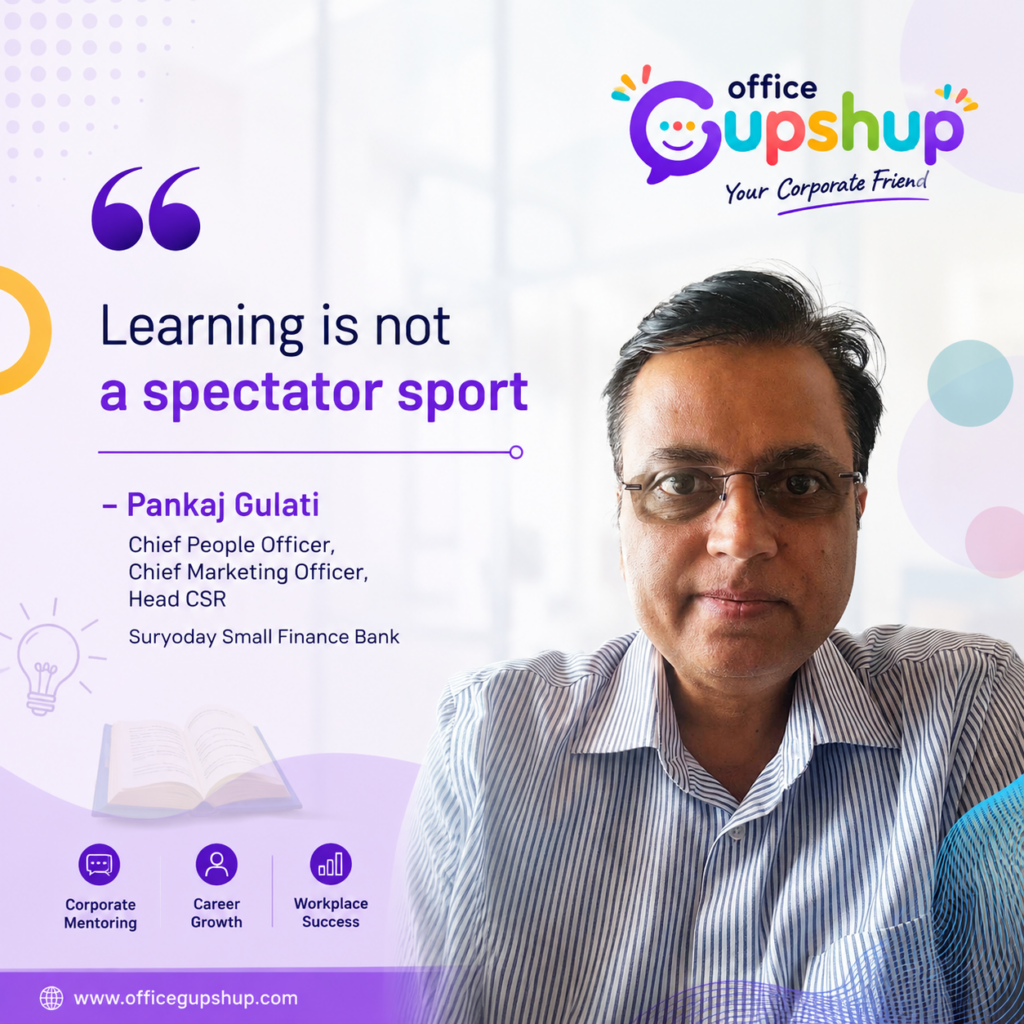 Learning is not a spectator sport.