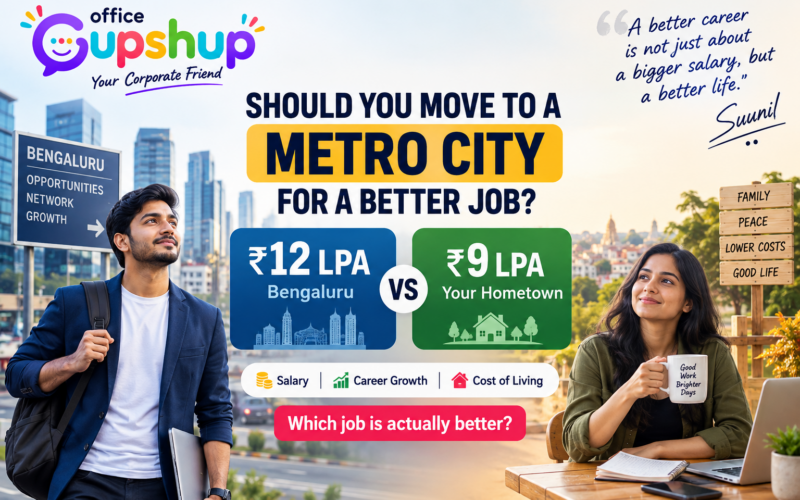 Should You Move to a Metro City for a Better Job? The Career Trade-Off Young Indians Should Consider