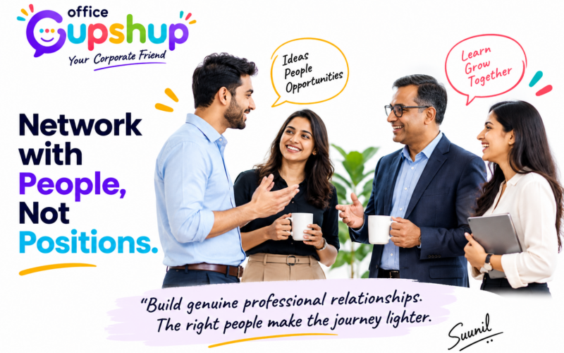 How to Network at Work Without Feeling Fake, Awkward or Like a “Chamcha”