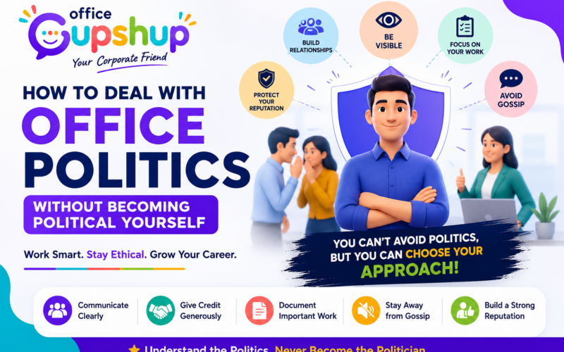 How to Deal With Office Politics in an Indian Workplace Without Becoming Political Yourself